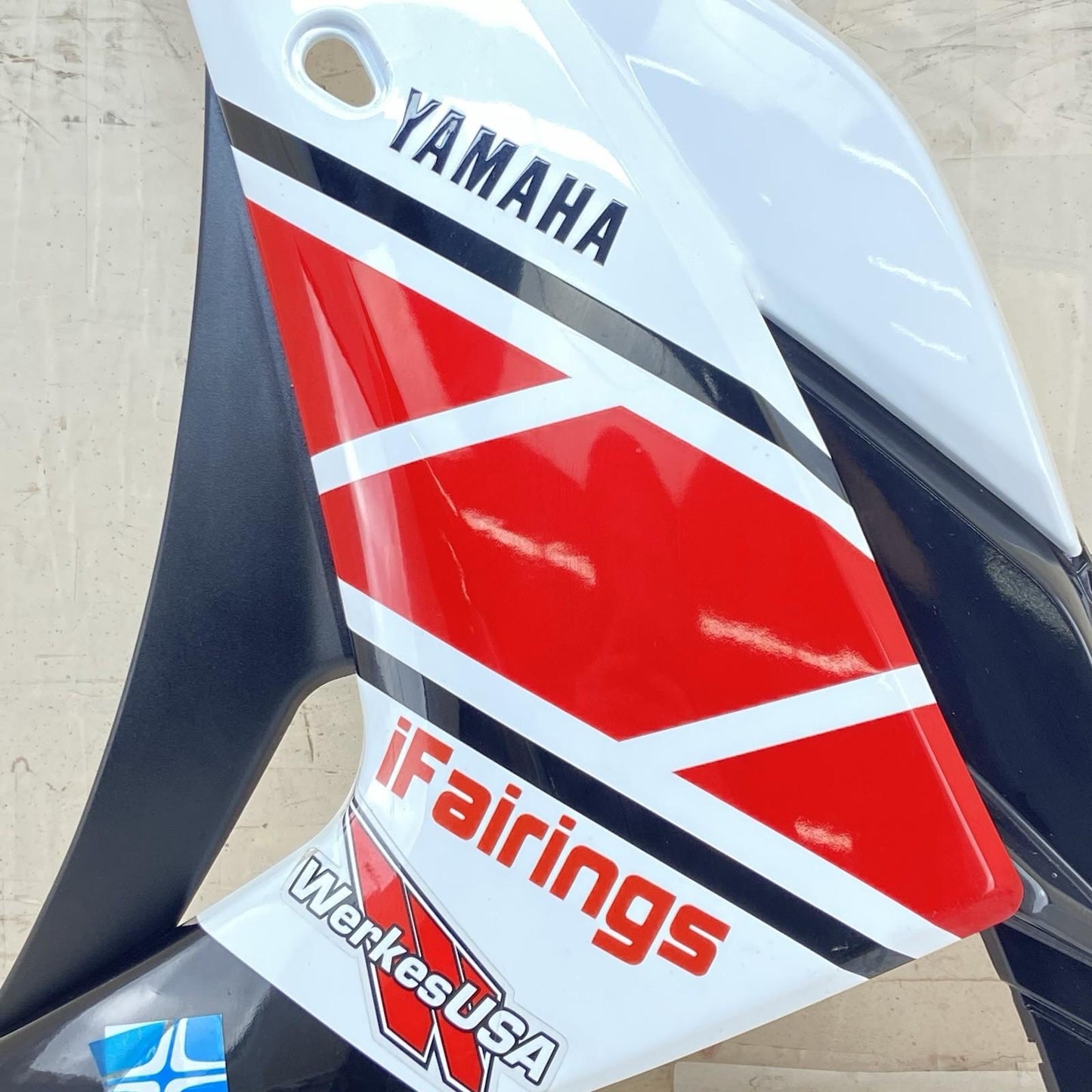 2015 - 2021 YAMAHA YZF R3 SIDE FAIRINGS COWLS PLASTICS TRIM PANELS MIDDLE SET