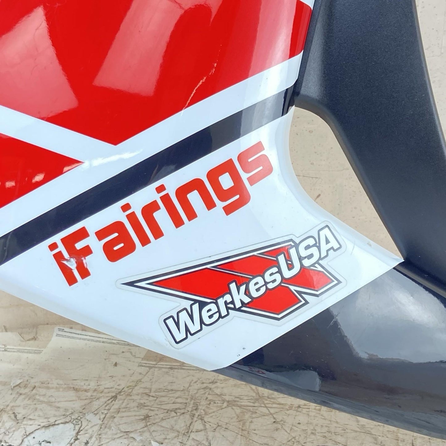 2015 - 2021 YAMAHA YZF R3 SIDE FAIRINGS COWLS PLASTICS TRIM PANELS MIDDLE SET