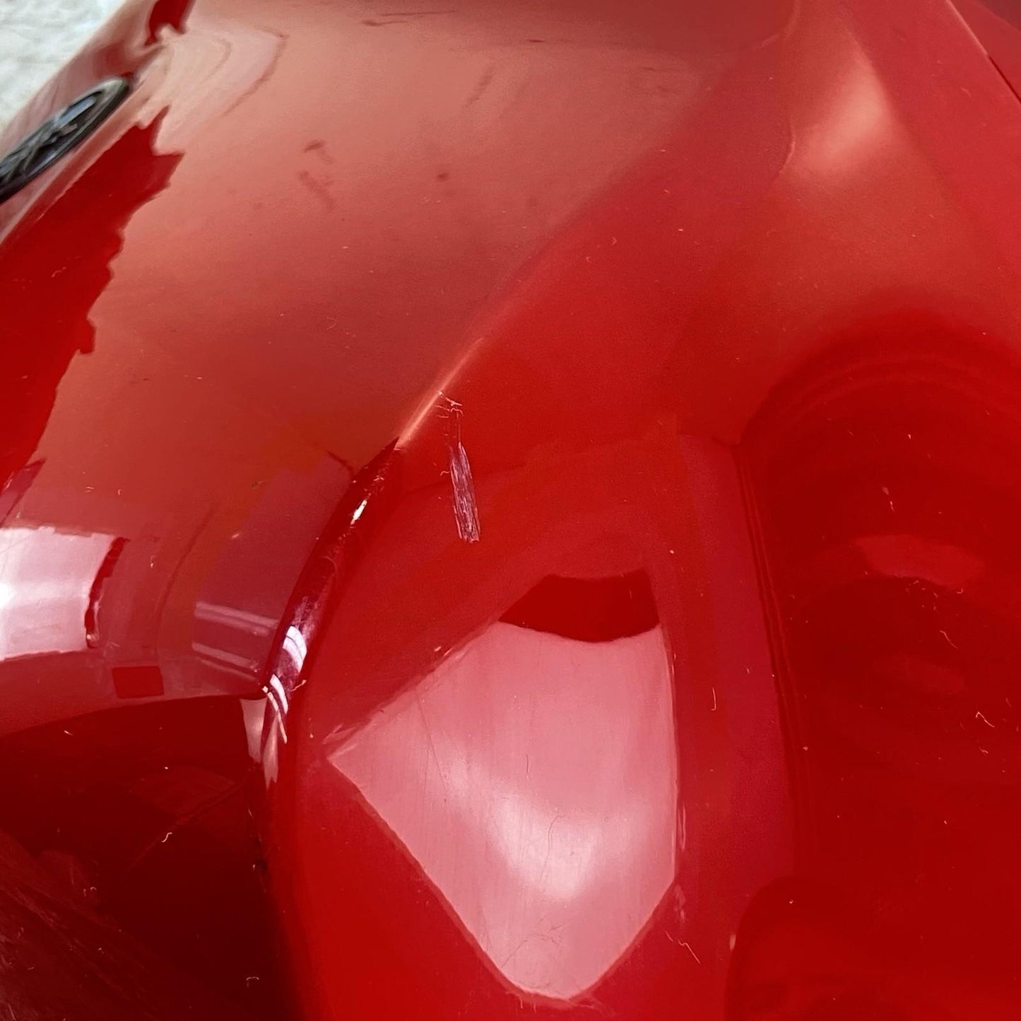 2015 - 2021 YAMAHA YZF R3 TANK SIDE FAIRINGS COVERS COWLS PLASTICS SET PAIR RED