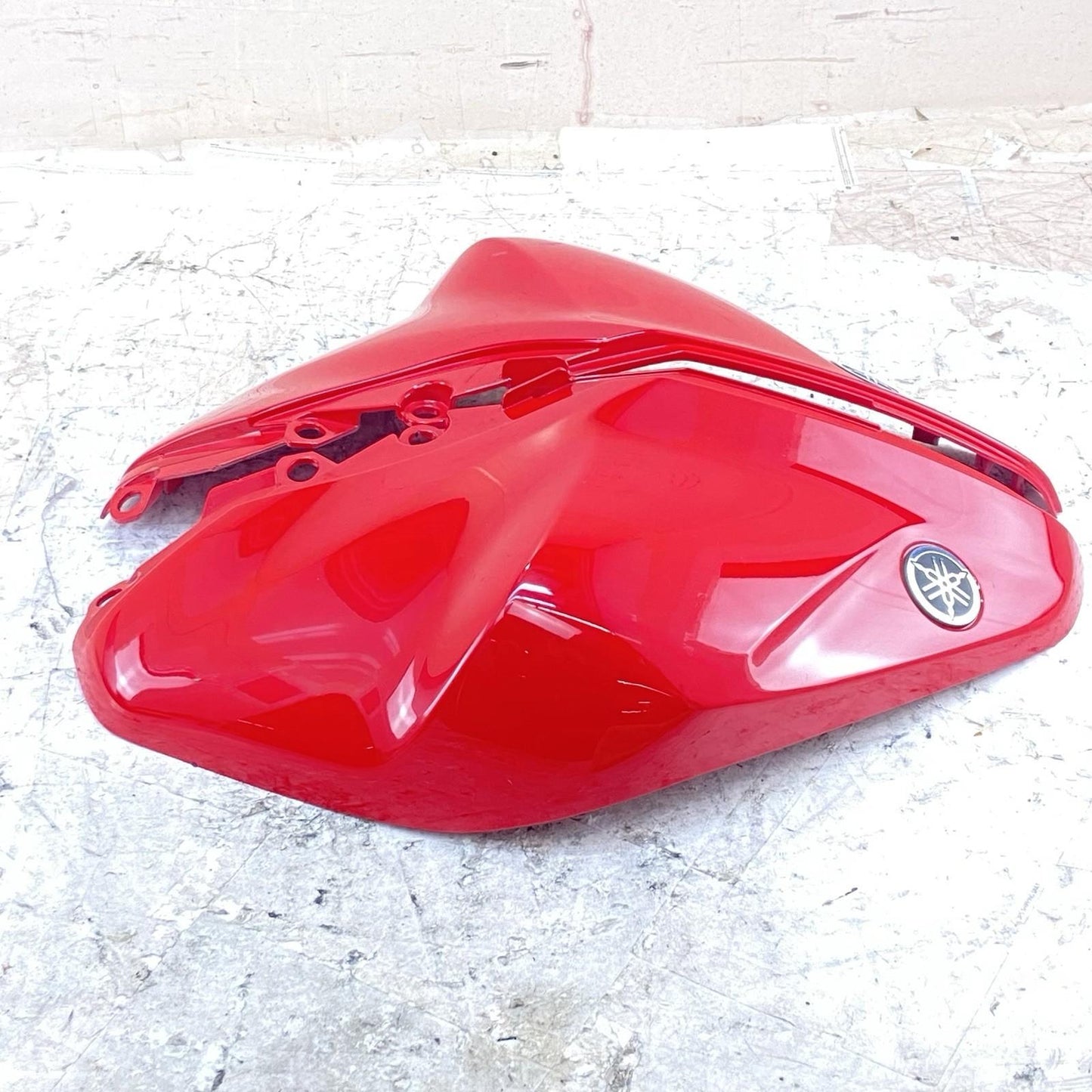2015 - 2021 YAMAHA YZF R3 TANK SIDE FAIRINGS COVERS COWLS PLASTICS SET PAIR RED