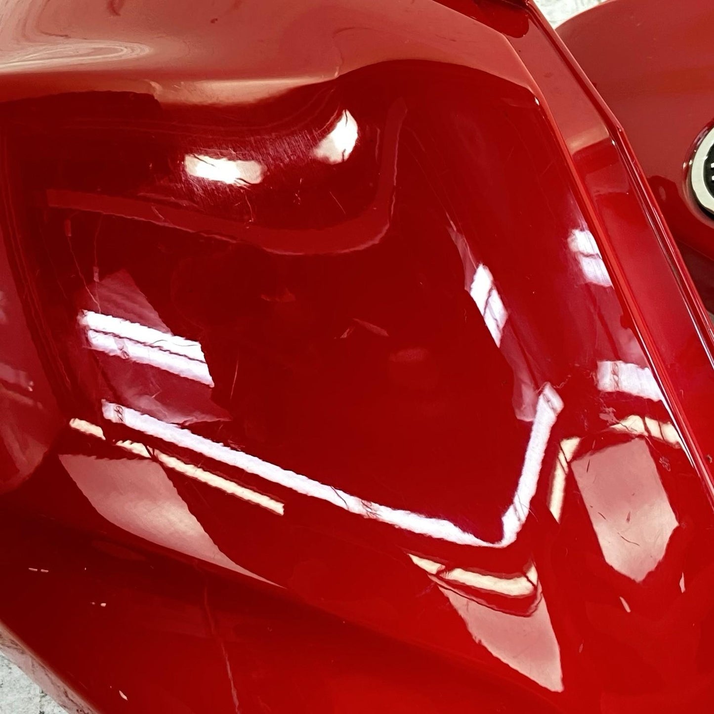 2015 - 2021 YAMAHA YZF R3 TANK SIDE FAIRINGS COVERS COWLS PLASTICS SET PAIR RED