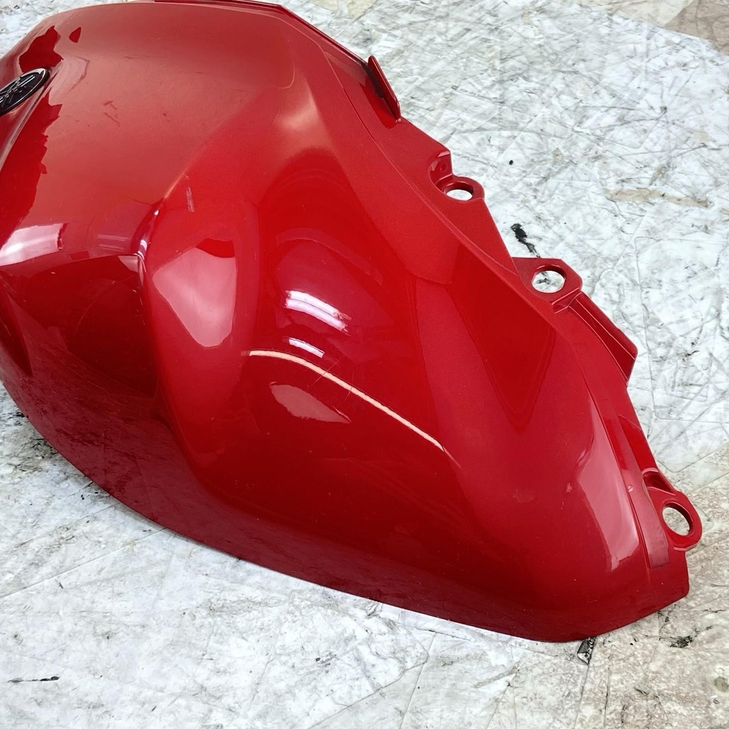 2015 - 2021 YAMAHA YZF R3 TANK SIDE FAIRINGS COVERS COWLS PLASTICS SET PAIR RED