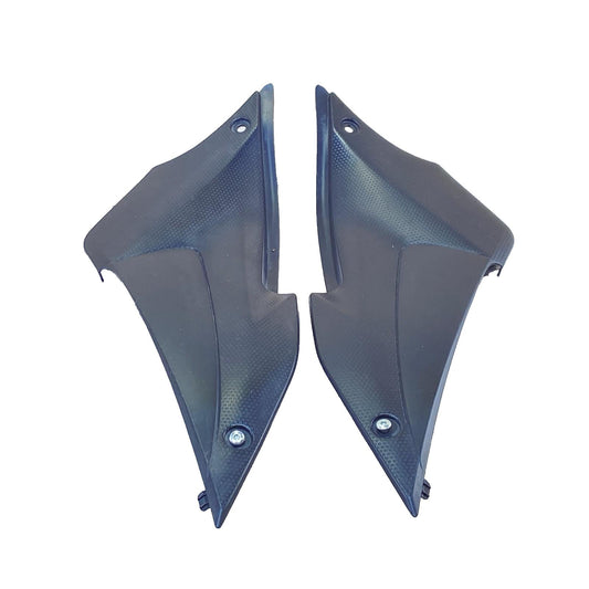 2015 - 2021 YAMAHA YZF R3 SIDE FAIRINGS TRIM COWL COVER PLASTIC PAIR SET BLACK