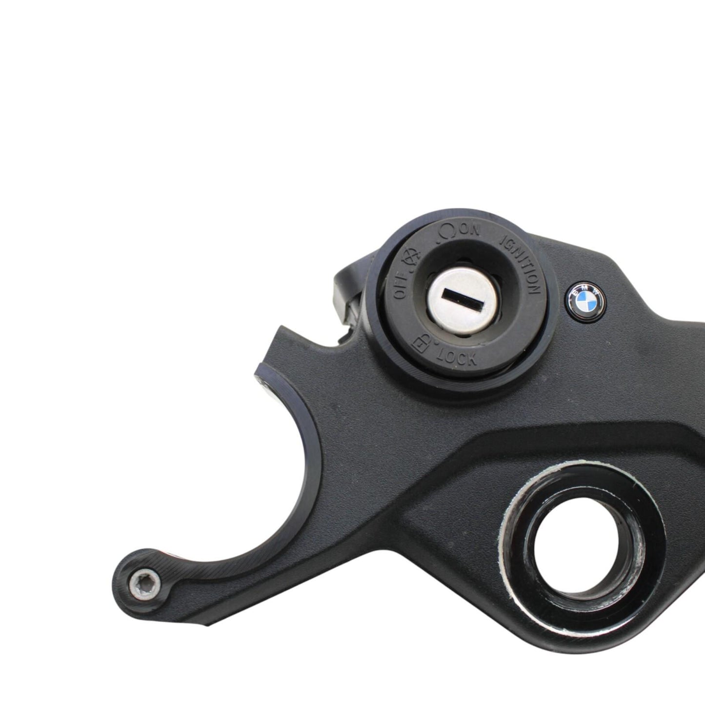 2020 - 2024 BMW S1000RR TRIPLE TREE CLAMP FORK CLAMP TOP BRIDGE BLACK STRAIGHT