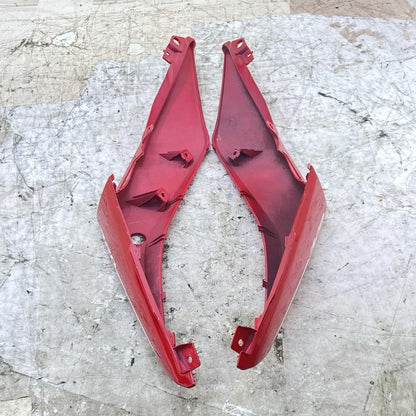 2015 - 2021 YAMAHA YZF R3 REAR TAIL FAIRINGS BACK COWL PLASTICS SET PAIR RED