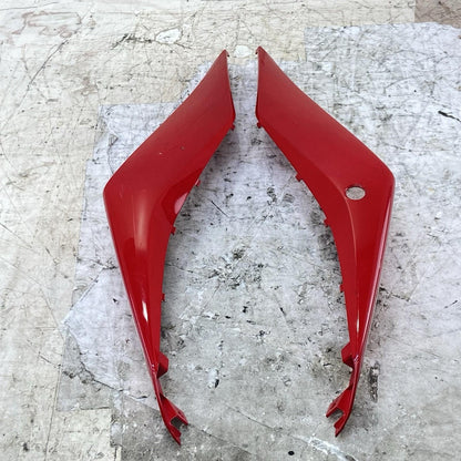 2015 - 2021 YAMAHA YZF R3 REAR TAIL FAIRINGS BACK COWL PLASTICS SET PAIR RED