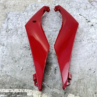 2015 - 2021 YAMAHA YZF R3 REAR TAIL FAIRINGS BACK COWL PLASTICS SET PAIR RED