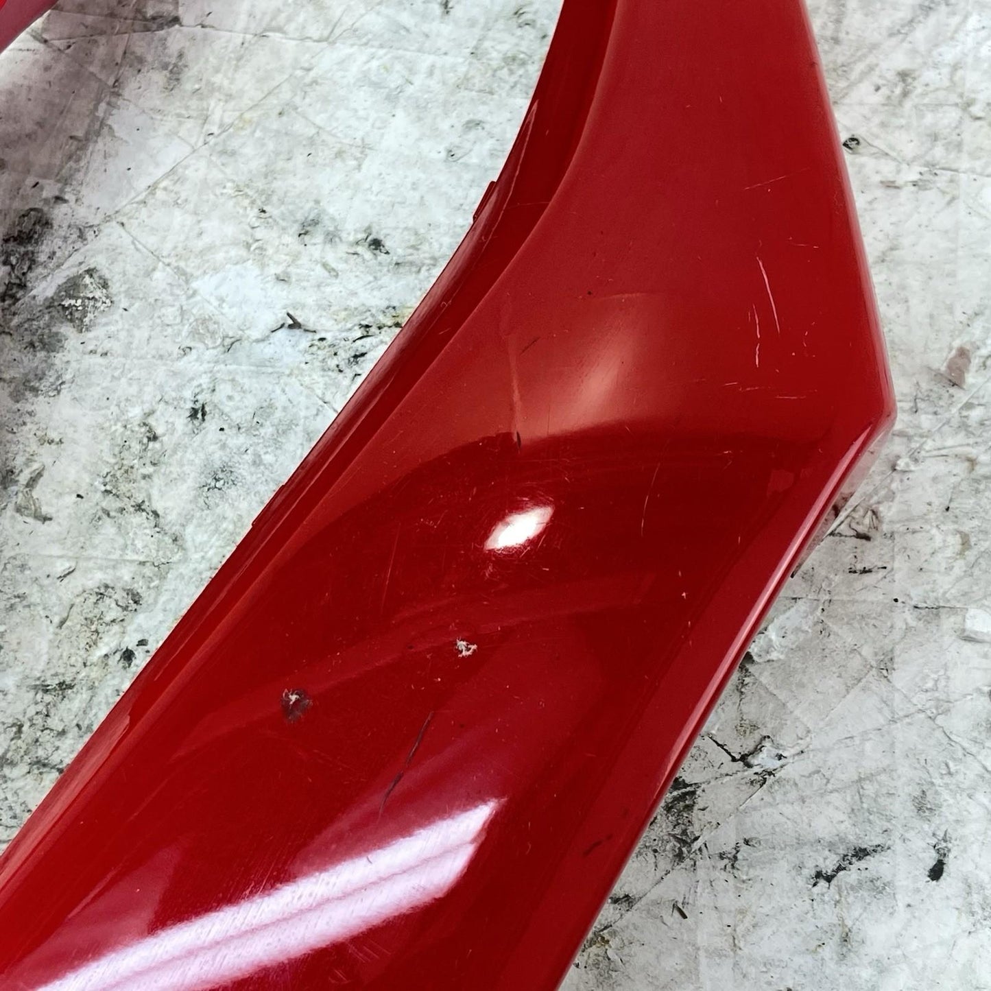 2015 - 2021 YAMAHA YZF R3 REAR TAIL FAIRINGS BACK COWL PLASTICS SET PAIR RED