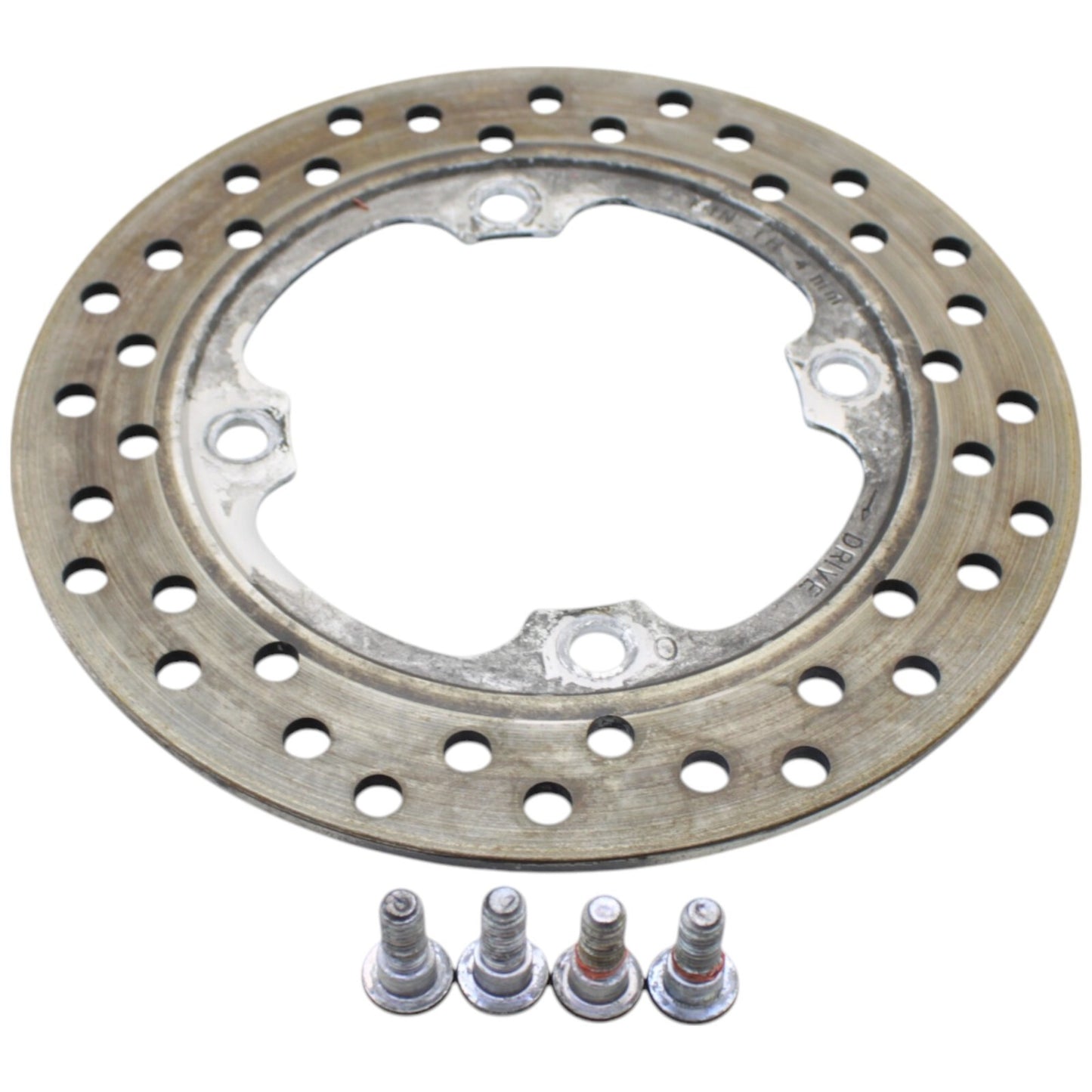 2007 - 2012 HONDA CBR600RR REAR BRAKE ROTOR DISC RING BOLTS HARDWARE STRAIGHT