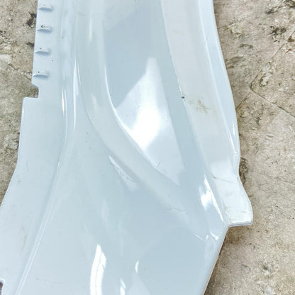2015 - 2021 YAMAHA YZF R3 SEAT TRIM PLASTIC REAR BACK FAIRING PANEL WHITE