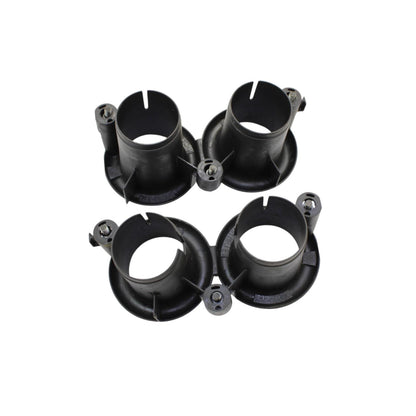 2007 - 2012 HONDA CBR600RR VELOCITY STACKS AIRBOX INTAKE BLACK AIR BOX