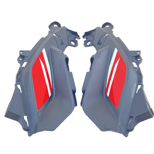 2015 - 2021 YAMAHA YZF R3 INNER SIDE FAIRINGS ENGINE COVER COWL PLASTIC SET OEM