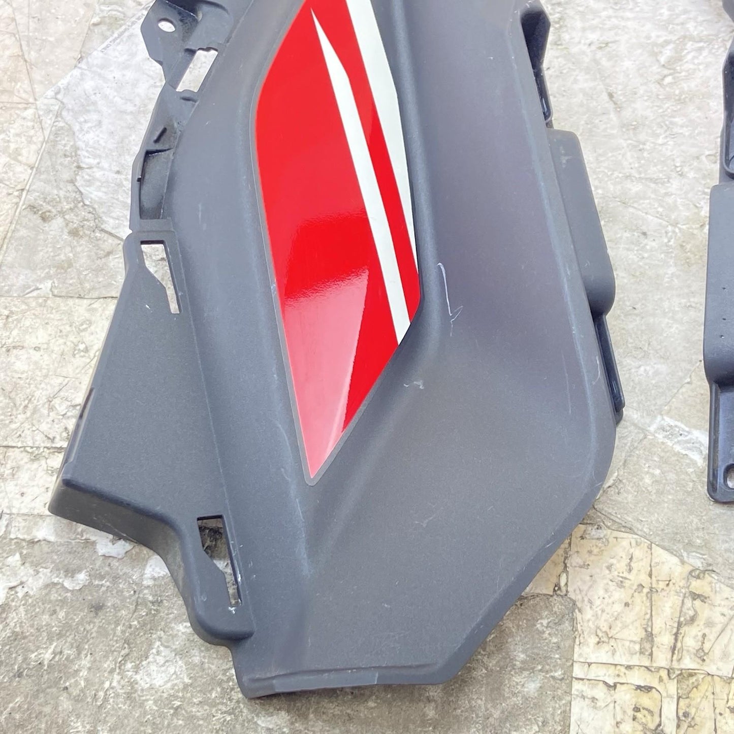 2015 - 2021 YAMAHA YZF R3 INNER SIDE FAIRINGS ENGINE COVER COWL PLASTIC SET OEM