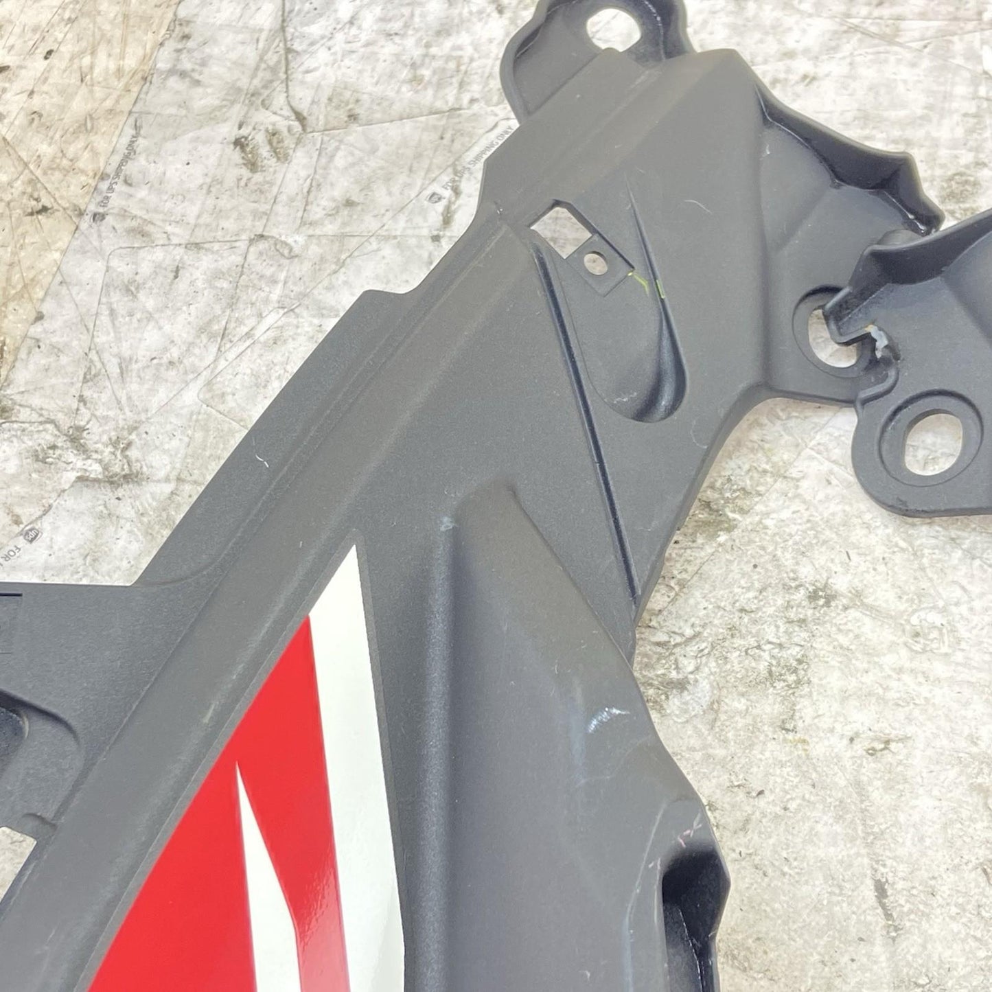 2015 - 2021 YAMAHA YZF R3 INNER SIDE FAIRINGS ENGINE COVER COWL PLASTIC SET OEM