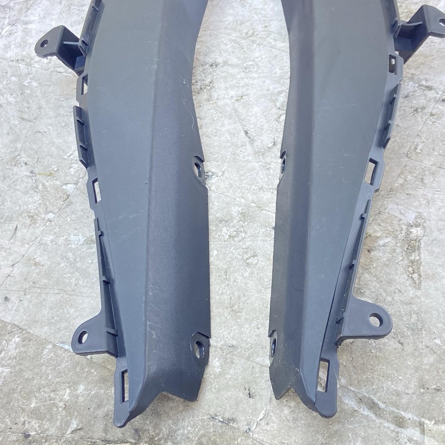 2015 - 2021 YAMAHA YZF R3 TAIL FAIRINGS REAR TRIM PLASTIC BACK COWL SET PAIR