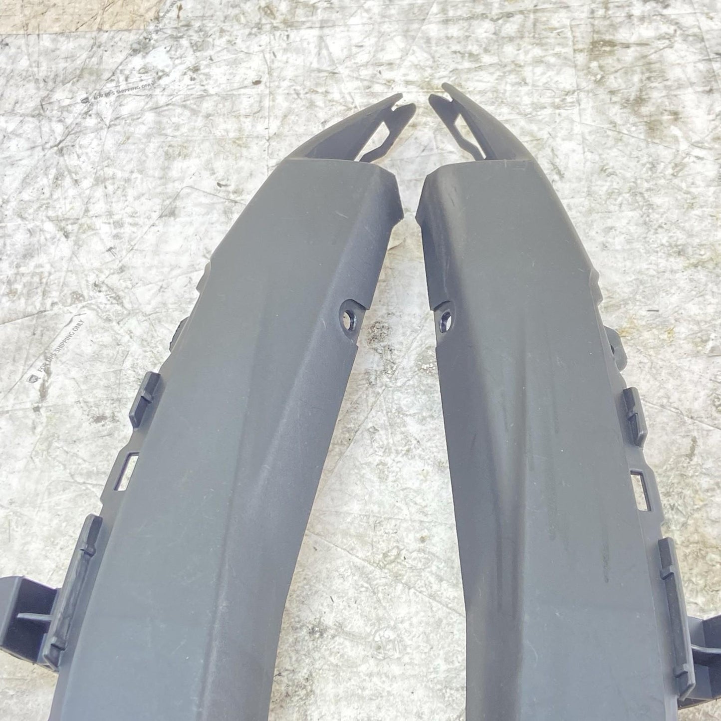 2015 - 2021 YAMAHA YZF R3 TAIL FAIRINGS REAR TRIM PLASTIC BACK COWL SET PAIR