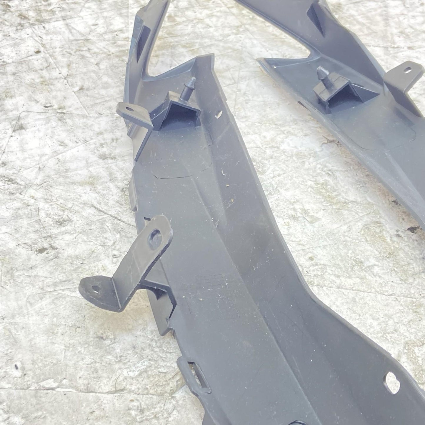 2015 - 2021 YAMAHA YZF R3 TAIL FAIRINGS REAR TRIM PLASTIC BACK COWL SET PAIR