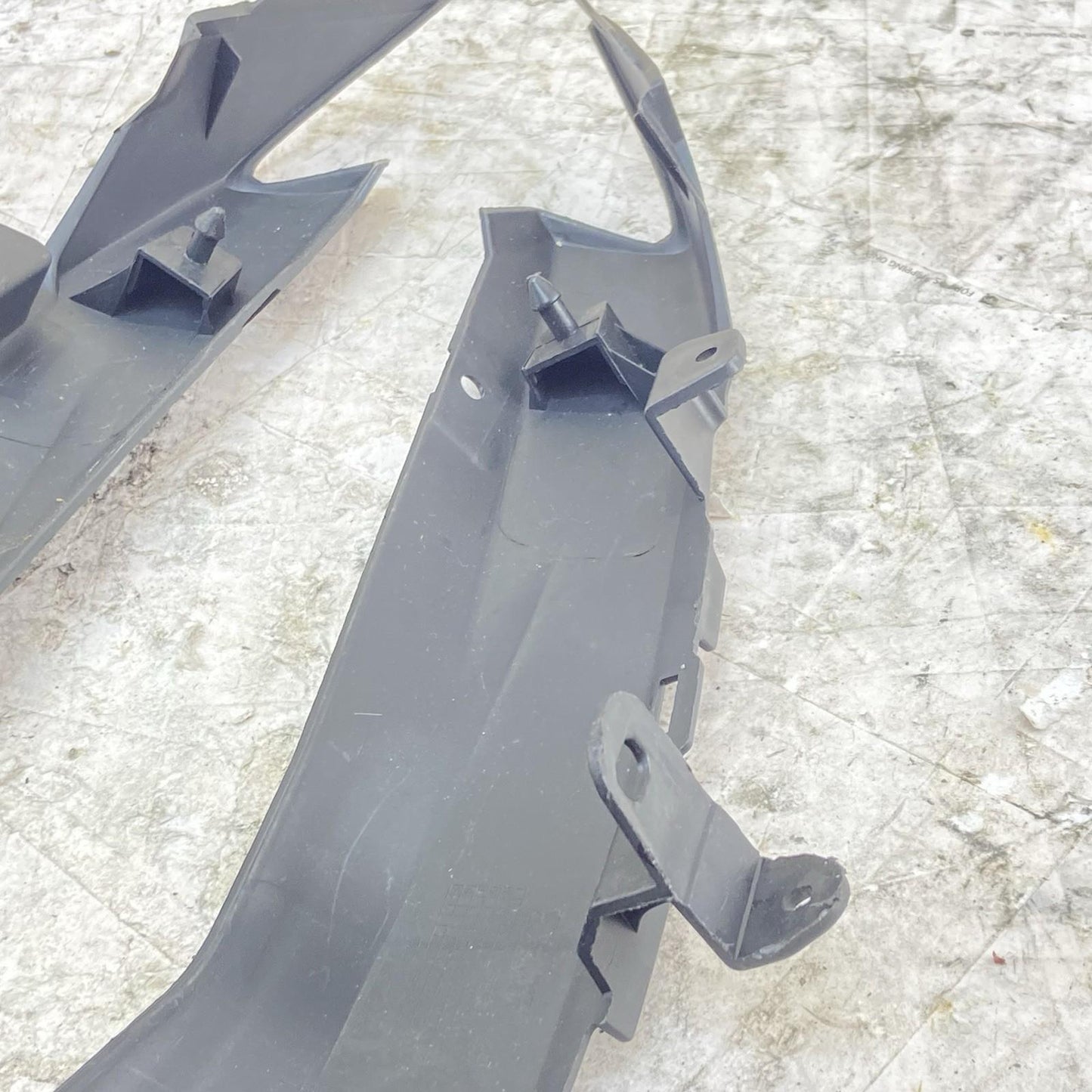 2015 - 2021 YAMAHA YZF R3 TAIL FAIRINGS REAR TRIM PLASTIC BACK COWL SET PAIR