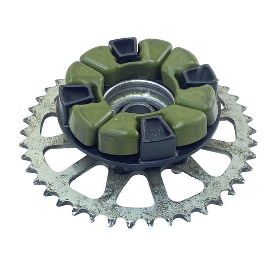 2019 - 2023 KAWASAKI NINJA ZX6R REAR SPROCKET WHEEL CHAIN DRIVE CUSH HUB OEM