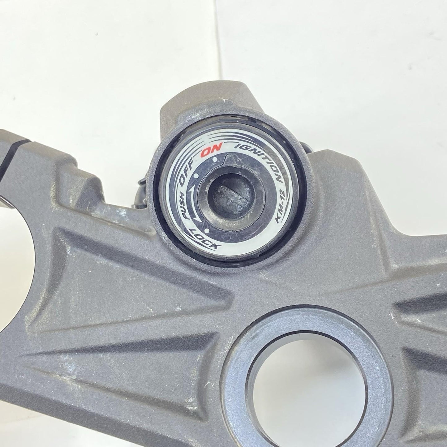 2019 - 2023 KAWASAKI NINJA ZX6R IGNITION SWITCH KEY LOCK GAS CAP FORK CLAMP SET