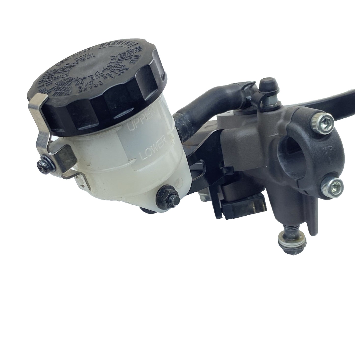 2019 - 2023 KAWASAKI NINJA ZX6R FRONT MASTER CYCLINDER BRAKE LEVER RESERVOIR OEM