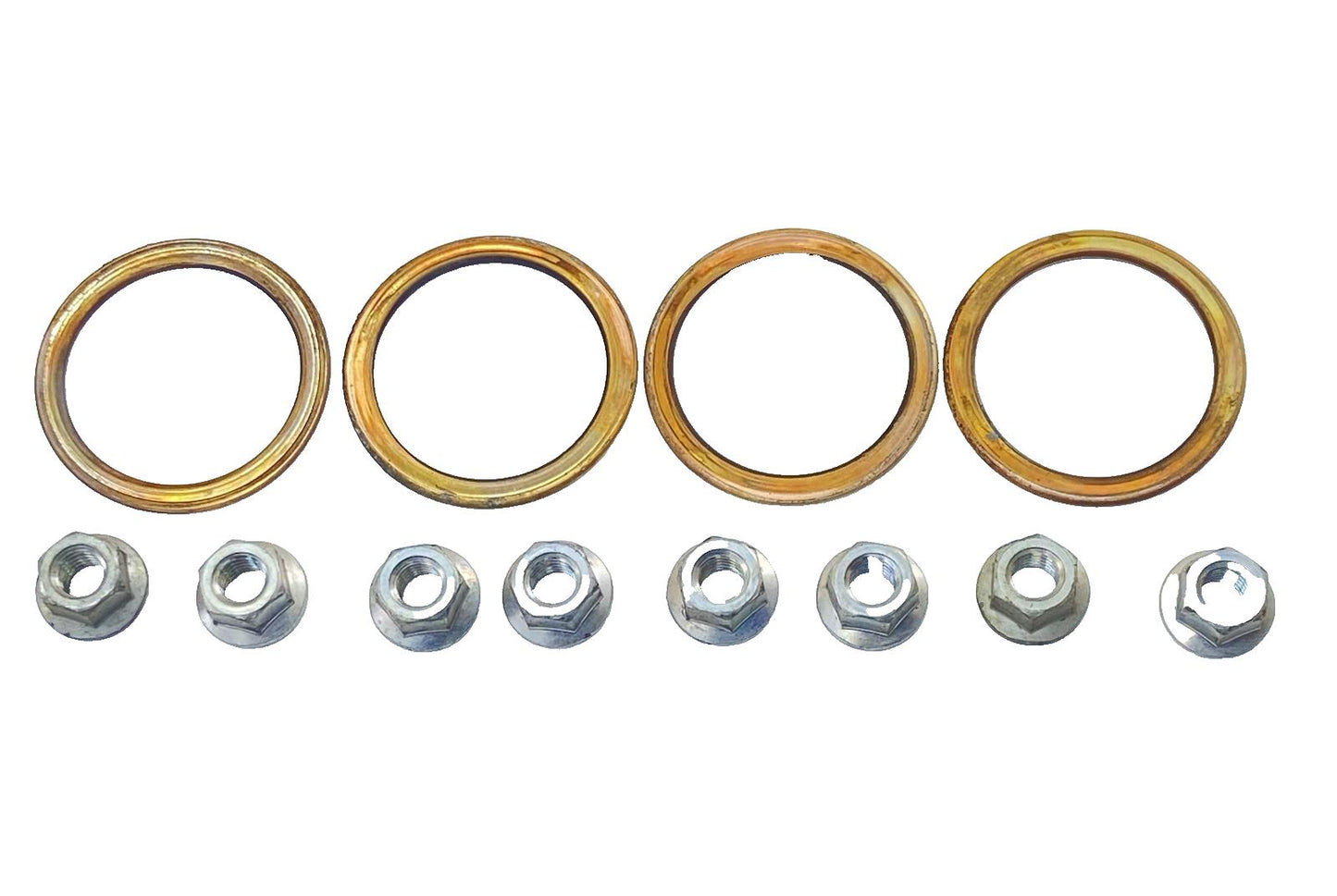 2019 - 2023 KAWASAKI NINJA ZX6R HEADER NUTS BOLTS EXHAUST HARDWARE SET STOCK OEM