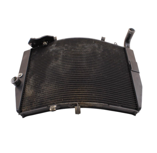 2007 - 2012 HONDA CBR600RR RADIATOR COOLING FAN SYSTEM BLACK STOCK STRAIGHT