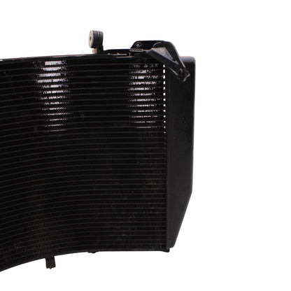 2007 - 2012 HONDA CBR600RR RADIATOR COOLING FAN SYSTEM BLACK STOCK STRAIGHT