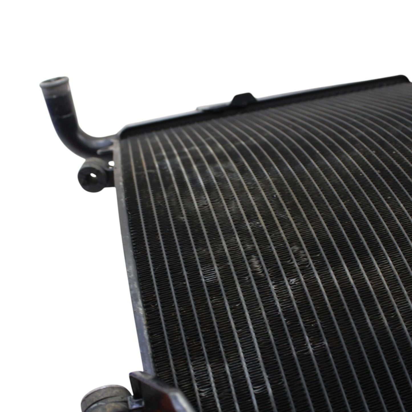 2007 - 2012 HONDA CBR600RR RADIATOR COOLING FAN SYSTEM BLACK STOCK STRAIGHT