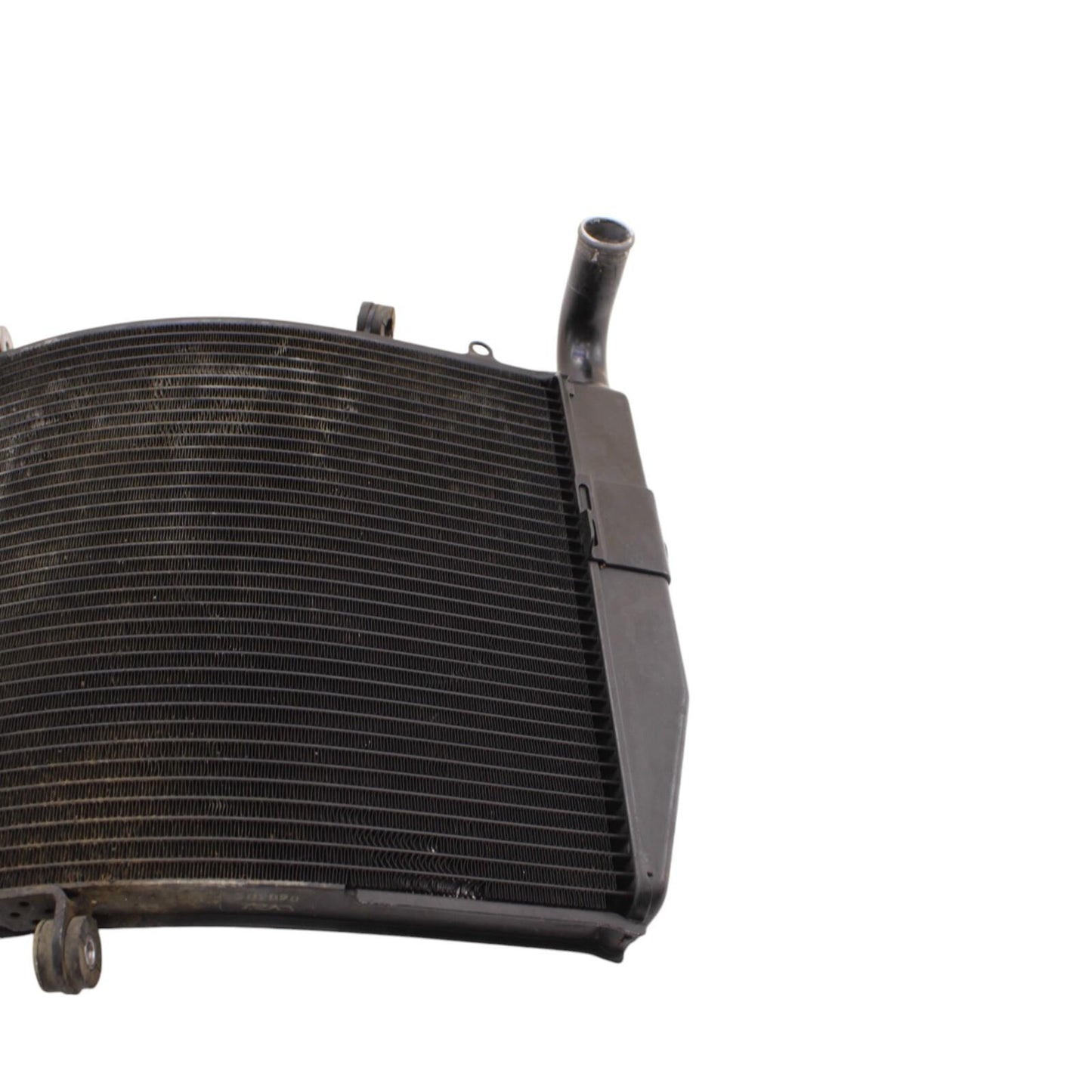 2007 - 2012 HONDA CBR600RR RADIATOR COOLING FAN SYSTEM BLACK STOCK STRAIGHT