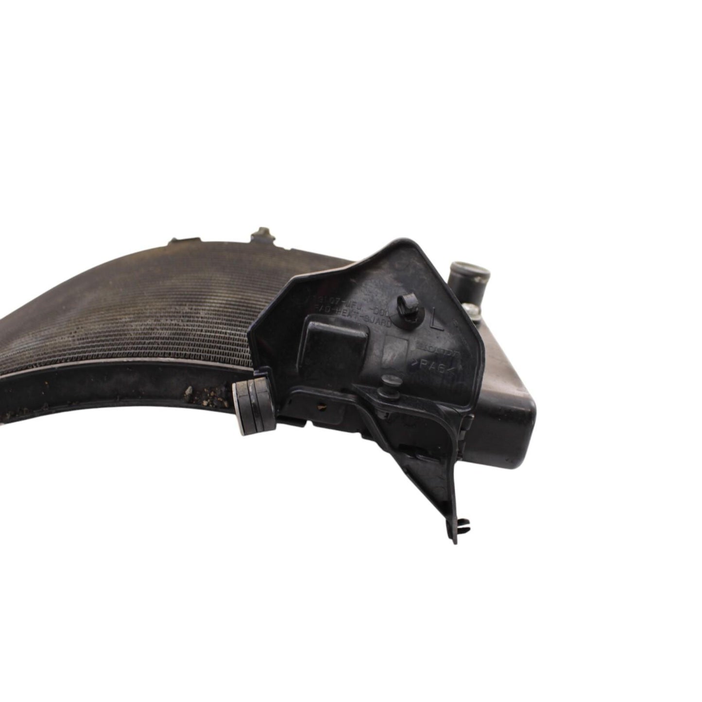 2007 - 2012 HONDA CBR600RR RADIATOR COOLING FAN SYSTEM BLACK STOCK STRAIGHT