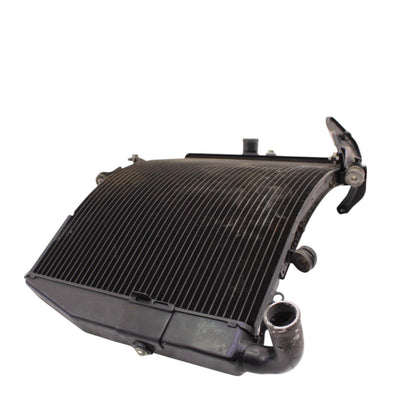 2007 - 2012 HONDA CBR600RR RADIATOR COOLING FAN SYSTEM BLACK STOCK STRAIGHT