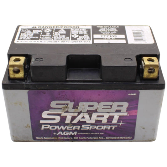 SUPERSTART Activated Maintenance Free Battery ETZ10S POWERSPORTS STOCK