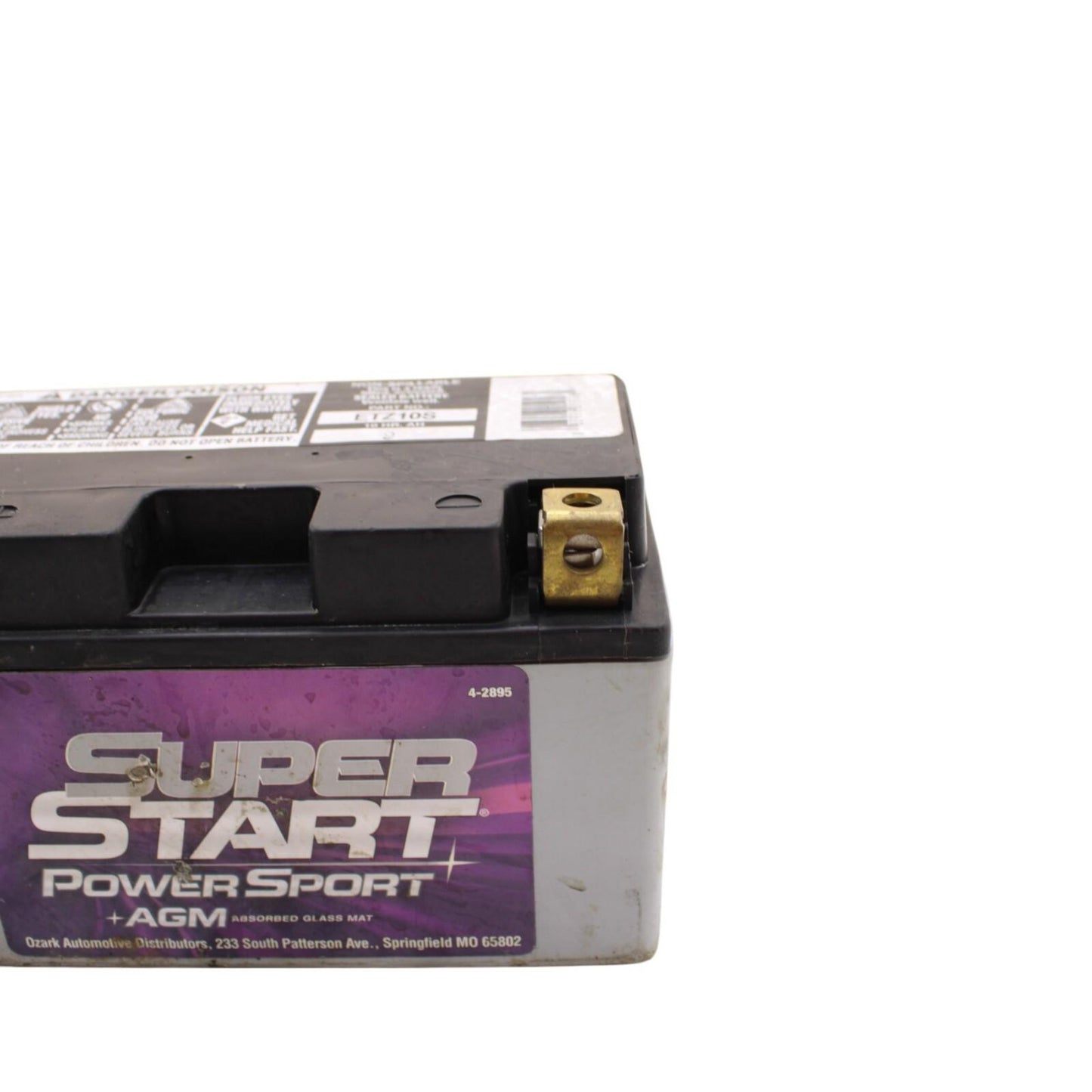 SUPERSTART Activated Maintenance Free Battery ETZ10S POWERSPORTS STOCK