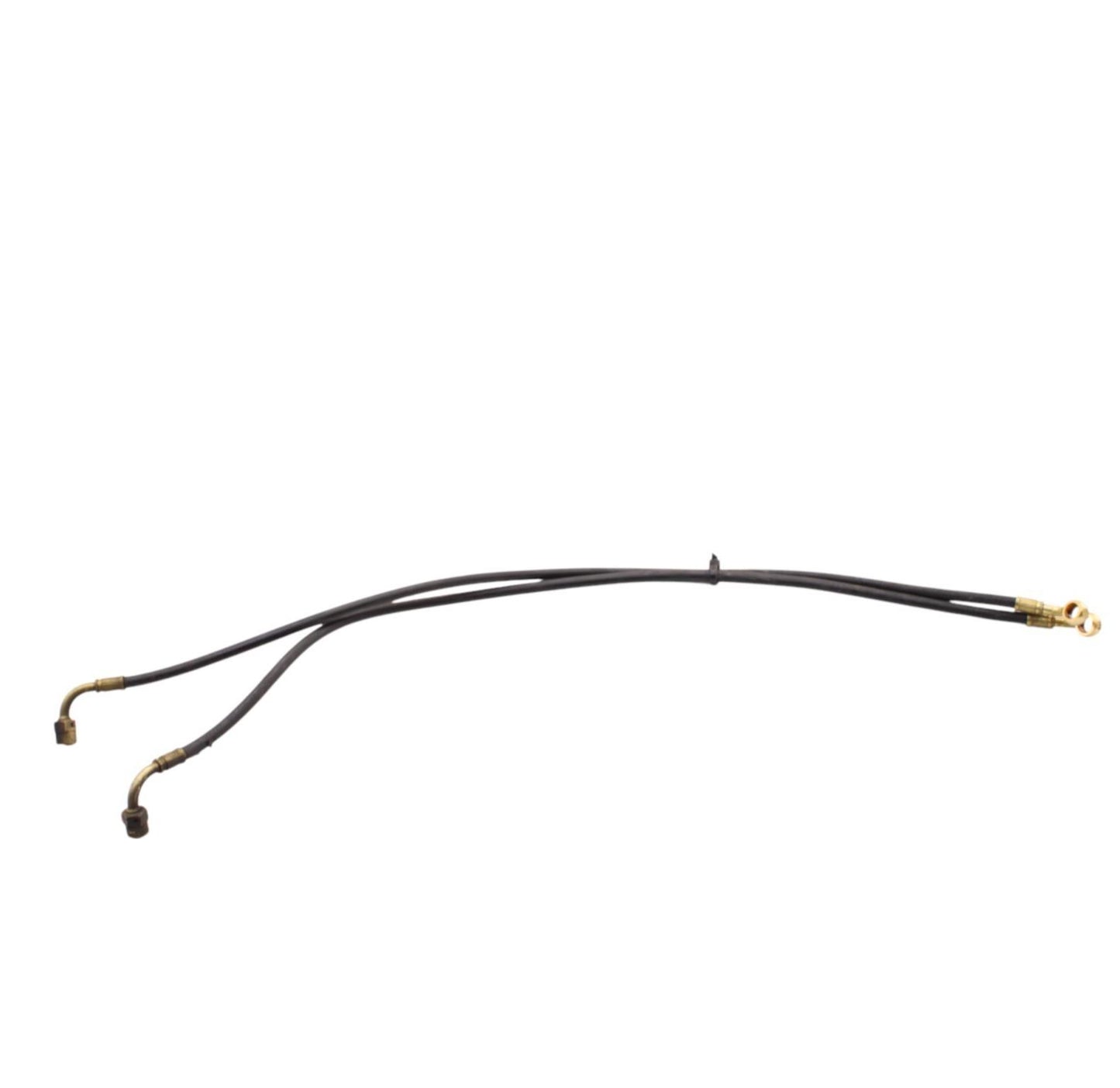 2006 2007 SUZUKI GSXR600 GSXR750 FRONT BRAKE LINES BRAIDED HOSES BLACK