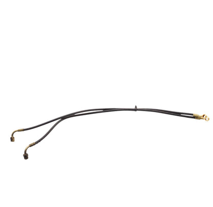 2006 2007 SUZUKI GSXR600 GSXR750 FRONT BRAKE LINES BRAIDED HOSES BLACK