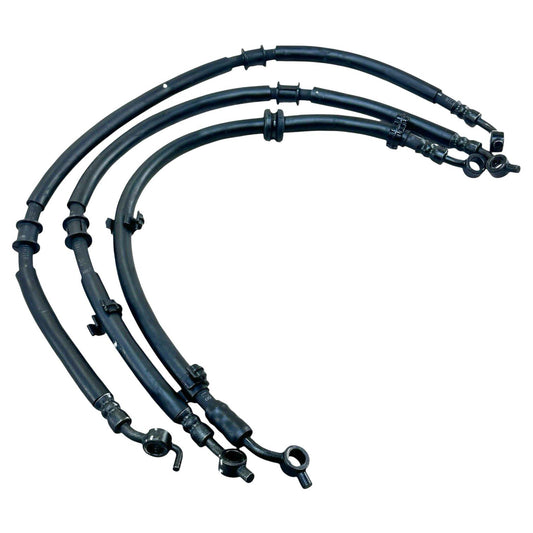 2019 - 2023 KAWASAKI NINJA ZX6R BRAKE LINES FRONT REAR HOSES CALIPERS SET OEM