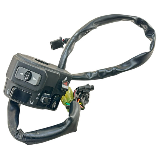 2019 - 2023 KAWASAKI NINJA ZX6R LEFT SWITCH HANDLE CONTROL LIGHTS HORN INDICATOR