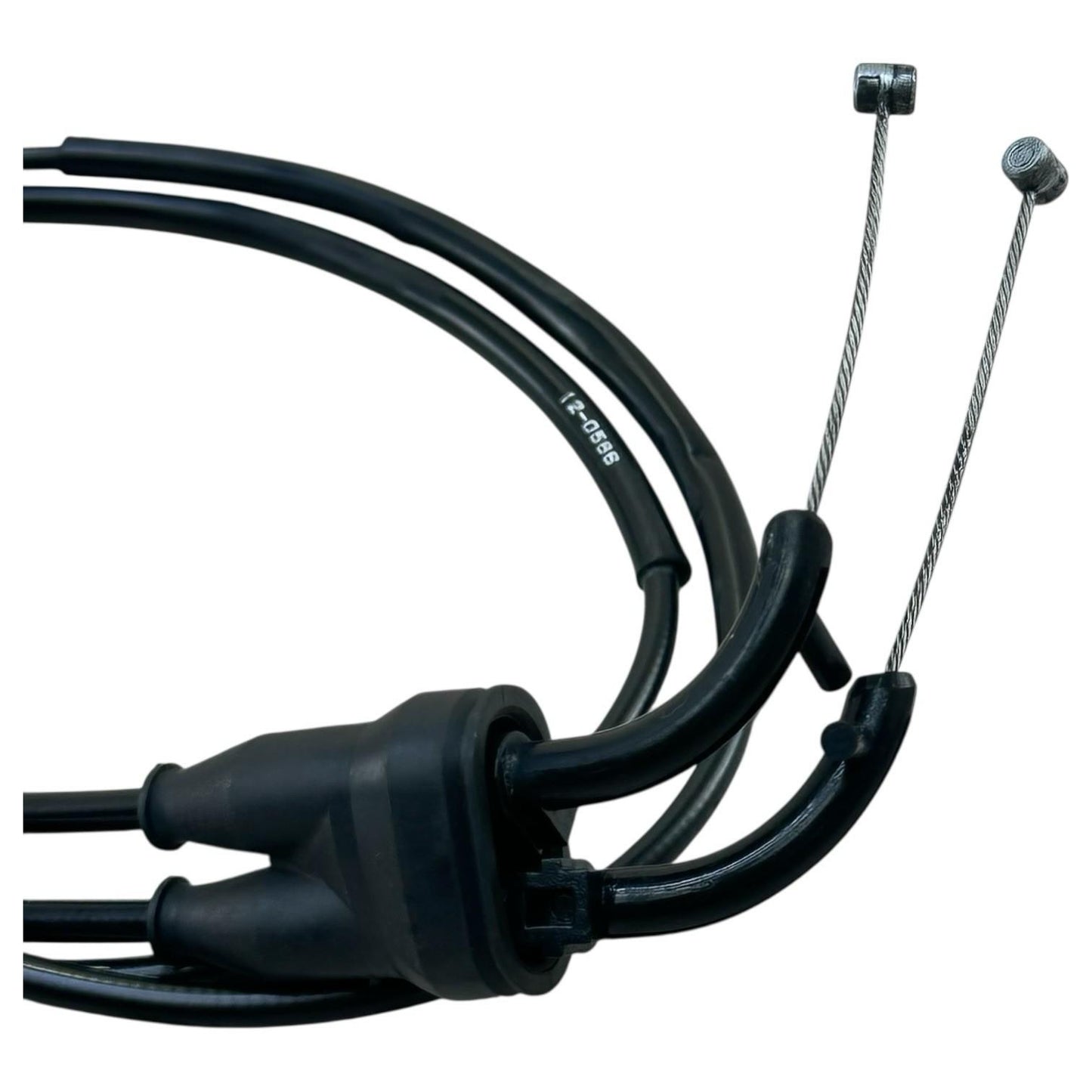 2019 - 2023 KAWASAKI NINJA ZX6R THROTTLE CABLES ACCELERATOR WIRES SET PAIR STOCK