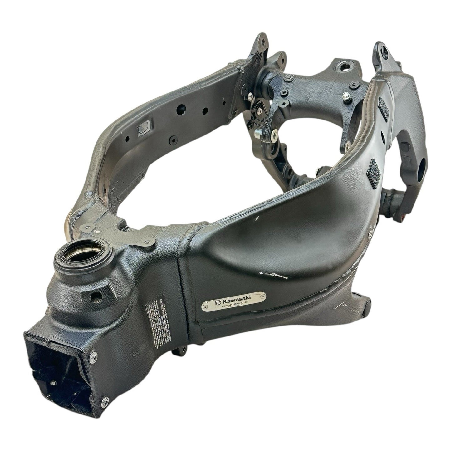 2019 - 2023 KAWASAKI NINJA ZX6R MAIN FRAME CHASSIS BODY BLACK STOCK OEM