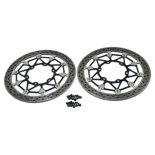 2017 - 2025 SUZUKI GSXR 1000 FRONT ROTORS BRAKE WHEEL RIM DISC SET BOLTS SCREWS