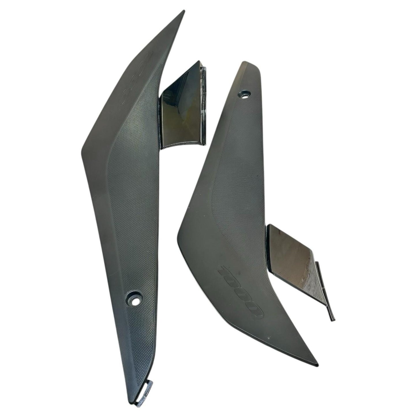 2017 - 2025 SUZUKI GSXR 1000 TANK SIDE FAIRINGS LEFT RIGHT COWL SET BLACK STOCK