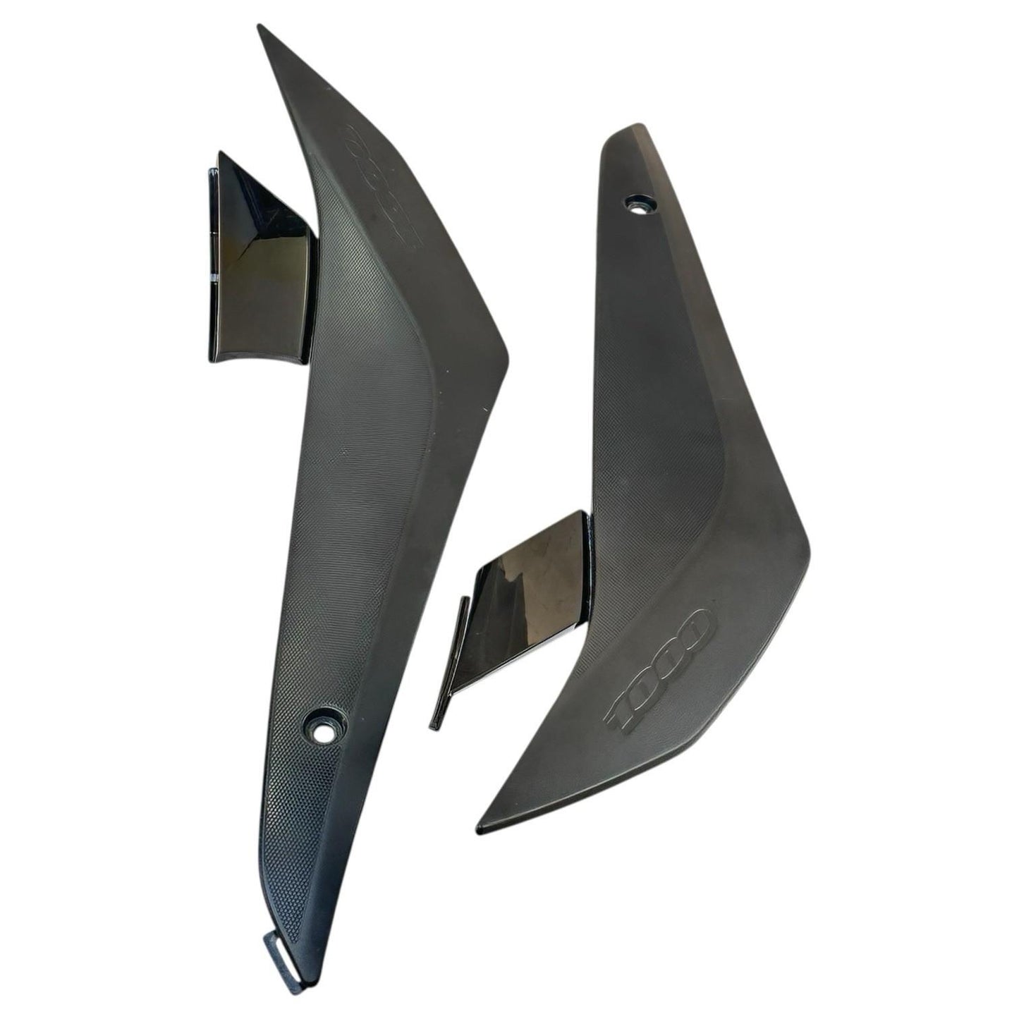 2017 - 2025 SUZUKI GSXR 1000 TANK SIDE FAIRINGS LEFT RIGHT COWL SET BLACK STOCK