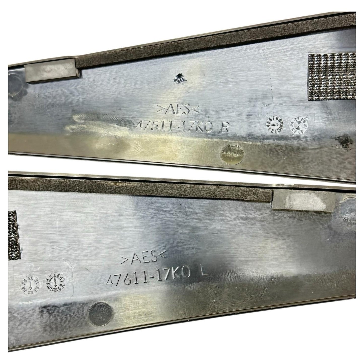 2017 - 2025 SUZUKI GSXR 1000 TANK SIDE FAIRINGS LEFT RIGHT COWL SET BLACK STOCK