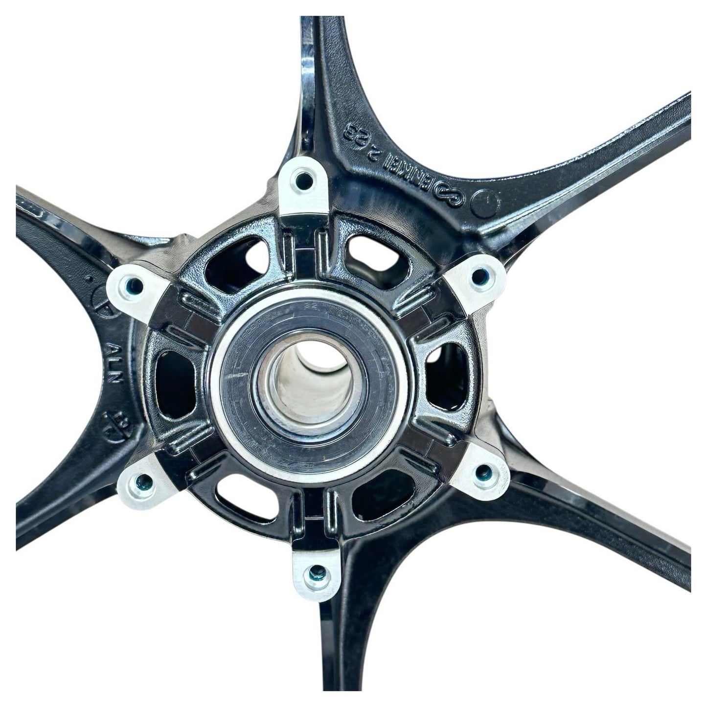 2017 - 2025 SUZUKI GSXR 1000 FRONT WHEEL RIM TIRE RUBBER BLACK STOCK OEM