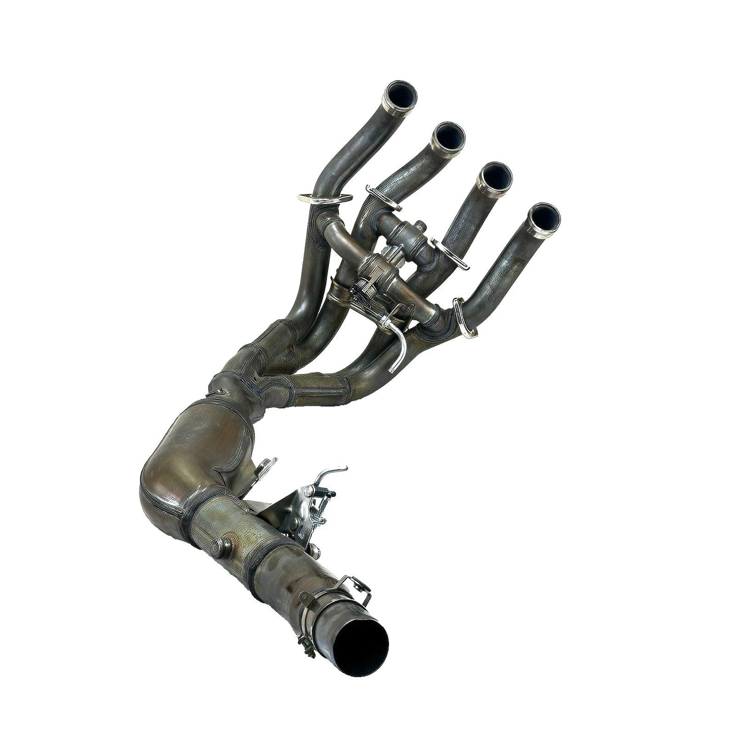 2017 - 2025 SUZUKI GSXR 1000 EXHAUST HEADER MANIFOLD PIPES MIDDLE MIP STOCK OEM