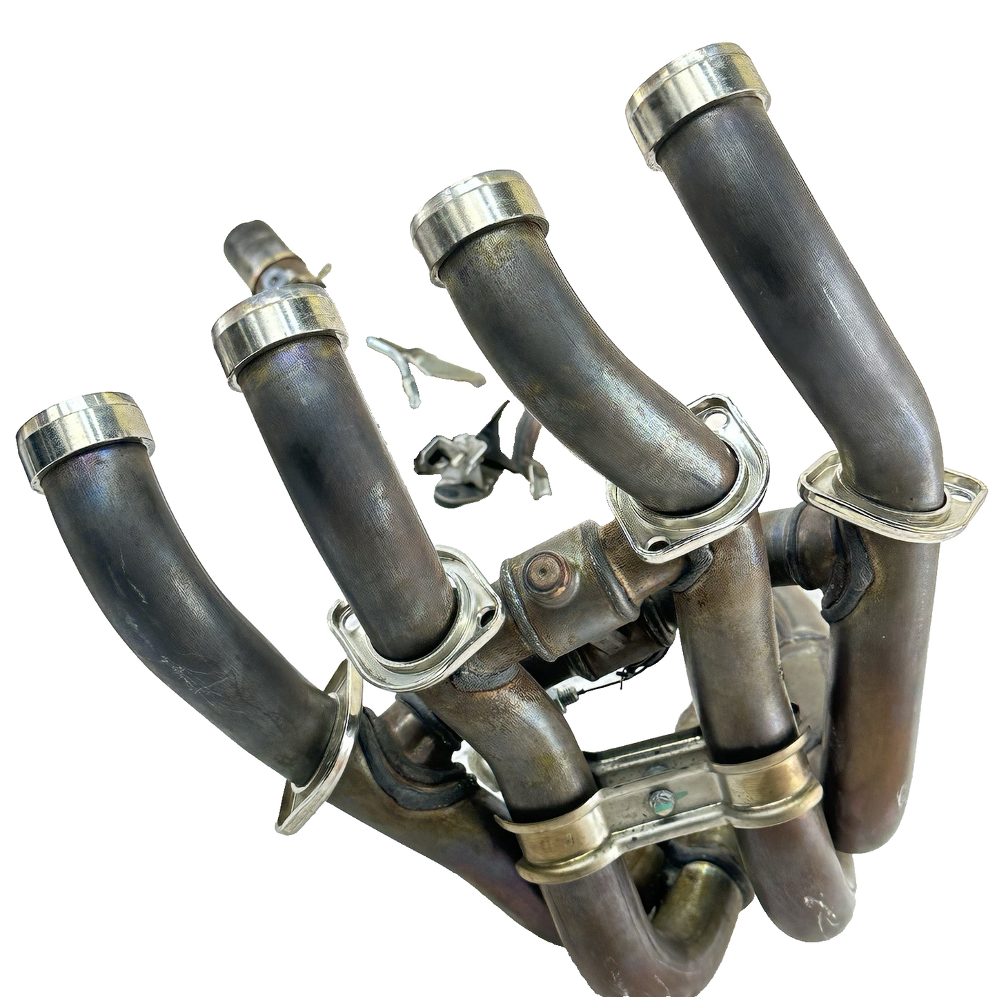 2017 - 2025 SUZUKI GSXR 1000 EXHAUST HEADER MANIFOLD PIPES MIDDLE MIP STOCK OEM