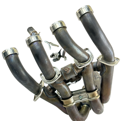 2017 - 2025 SUZUKI GSXR 1000 EXHAUST HEADER MANIFOLD PIPES MIDDLE MIP STOCK OEM