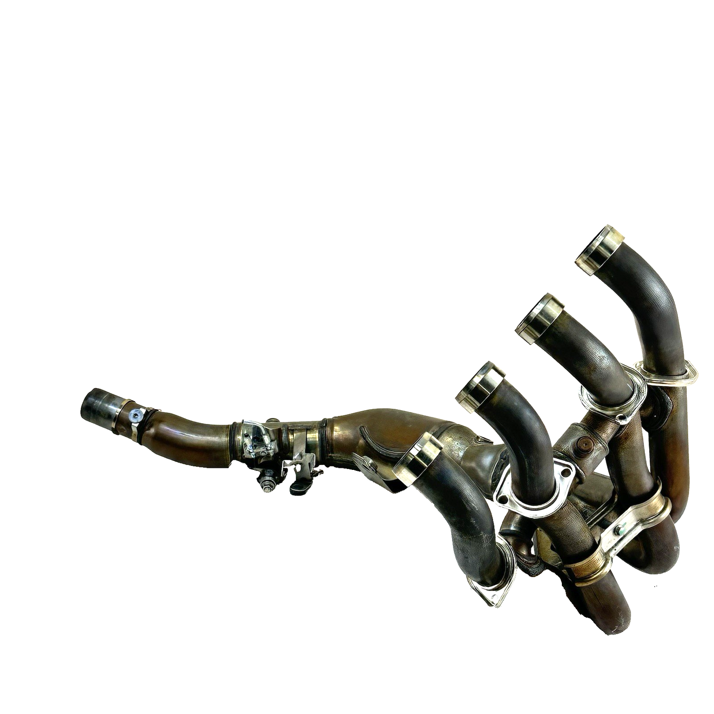 2017 - 2025 SUZUKI GSXR 1000 EXHAUST HEADER MANIFOLD PIPES MIDDLE MIP STOCK OEM