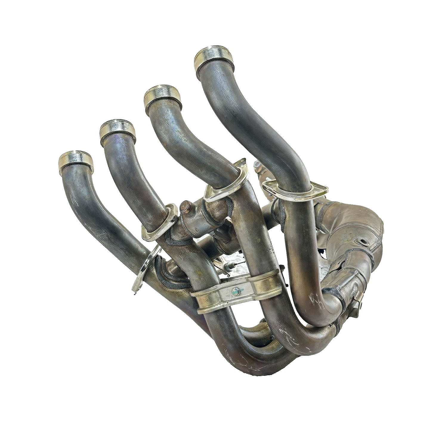 2017 - 2025 SUZUKI GSXR 1000 EXHAUST HEADER MANIFOLD PIPES MIDDLE MIP STOCK OEM